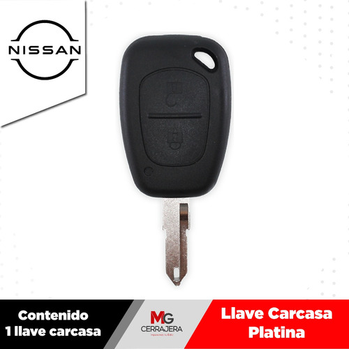 Carcasa Llave Nissan Platina Renault Clio Foto 6