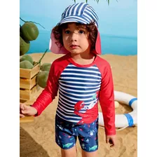 Traje De Baño, Bañador Para Bebe Niños, Ropa De Playa