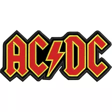 Parche Bordado Ac / Dc 13.4x6.2cm Ra... Metal/rock Clasico