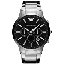 Reloj Emporio Armani Ar2460 Negro Sellado Nuevo En Caja 