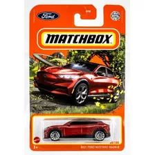 Matchbox Auto De Colección Ford Mustang Mach- E 2021