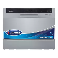 Lavavajillas James Lvcm-6cd Gris Laser Tv