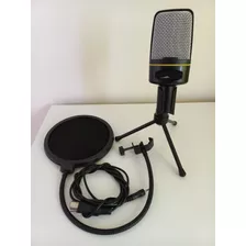 Microfone Oem Sf-920 Condensador Omnidirecional +pop Filter