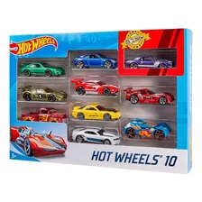 Pacote Com 10 Carrinhos Hot Wheels Sortidos 54886 - Mattel