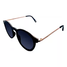 Lentes De Sol Fossil X82510 Outlook Negro Mujer