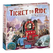 Juego De Mesa - ¡aventureros Al Tren! Asia - Aldea Juegos