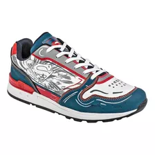 Tenis Superman Tci 11264 Blanco Mt. 112-873