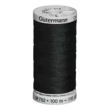 Gutermann - Hilo Extrafuerte 110 Yardas Color Negro