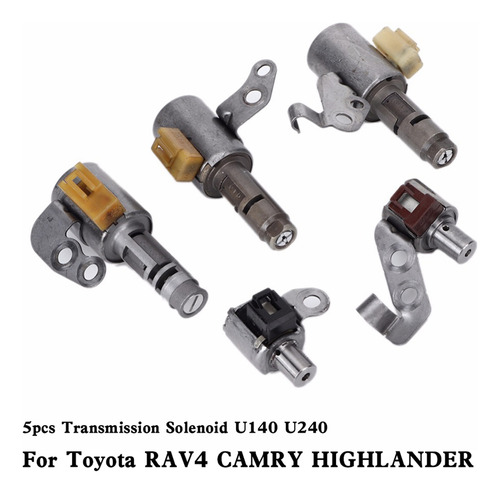 5 Solenoides De Transmisin Para Toyota Rav4 Camry Highlande Foto 7