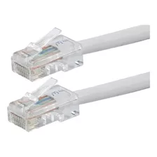 Cable De Conexión Ethernet Cat6 25 Pies Blanco Cabl...