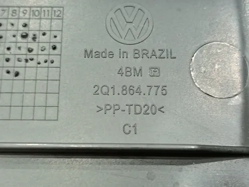 Suporte Soleira Descanso Pé Vw Polo Virtus Tsi Usado 6