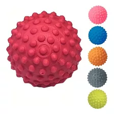 1 Bolinha Cravo Fisioterapia Anti Stress Mão Bola Pet Pés Cor Vermelho