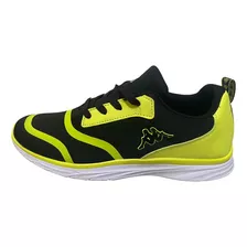 Tenis Negros Kappa Hombre Talla 26mx Mod. 18465-2