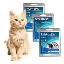 Frontline X3 Unidades De Pipeta Gatos 0.5ml 