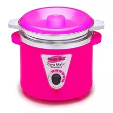 Aquecedor De Cera Matic Standard 700g Mega Bell Bivolt Pink