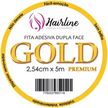 Fita Adesiva Hairline Gold P/ Prótese Capilar 2.54mm X 5m 