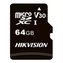 Cartão De Memória Sd Hikvision 64gb Micro+adaptador 