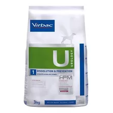 Alimento Virbac Veterinary Hpm Urology Dissolution & Prevention Para Perro Adulto Todos Los Tamaños Sabor Mix En Bolsa De 3kg