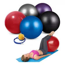 Bola Yoga Suiça Pilates Abdominal Gym Ball 55 Pista E Campo