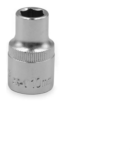 Llave Tubo Bremen 10 Mm Enc 1/2 Hexagonal Cod 3819 Plateado