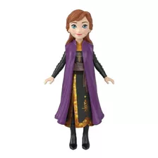 Boneca Anna 9cm Mini Frozen Hlw99 - Mattel