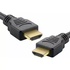 Cabo Hdmi Emborrachado E Reforçado 1,5m 1.4v Preto