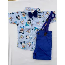 Roupa Fantasia Temática Do Mickey Baby Mouse Disney Promoçao