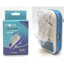 Cargador Lcd Usb Universal Inova Car-2020 Oferta!!