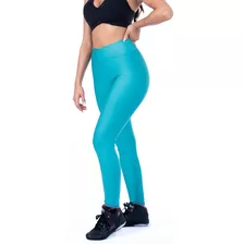 Calca Leg Suplex Feminina Lisa Cos 8cm Moda Fitness Dia Dia