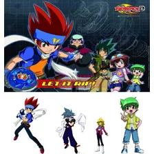 Oferta Kit Display Beyblade 4 Peças Mdf + Painel (3) 2x1,5