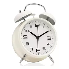 Betus [reloj Despertador Con 4 Campanas Gemelas Sin Tictac -