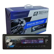 Radio Automotivo Fm Mp3 Bluetooth Usb Sd Card Tiger Tg0403