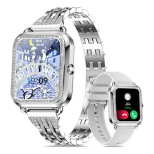 Diamante Smartwatch Mujer Reloj Inteligente Bluetoothllamada