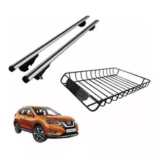 Barras Transversales + Canastilla Para Nissan Xtrail 2016-22