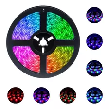 Kit Fita Led Rgb Para Decoração + Controle Remoto + Fonte