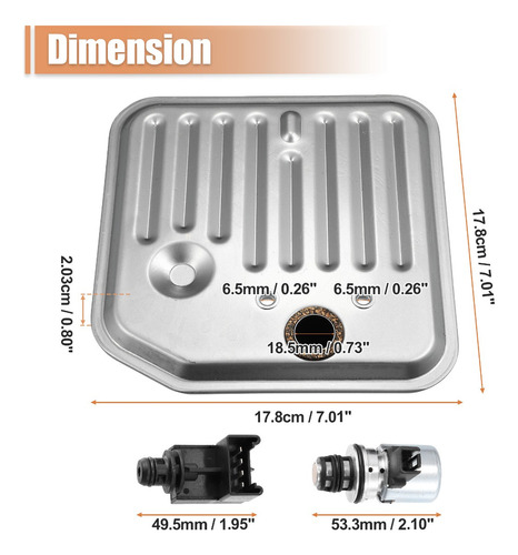 Filtro Transmisin Kit Para Dodge Ram 1500 2500 3500 Durango Foto 3