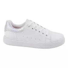 Fratello Tenis Casual Color Blanco Para Mujer Am1000