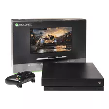 Microsoft Xbox One X 1tb Standard Cor Preto 2 Jogos