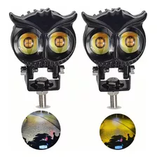 Par Faros Led Auxiliares Luces Foco Alta/baja 60w Para Moto