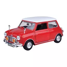 Morris Mini Cooper 1961-1967 Escala 1:18 Motor Max Rojo