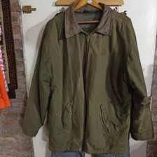 Campera Timberland Verde L Hombre Forro Abrigo Desmontable C