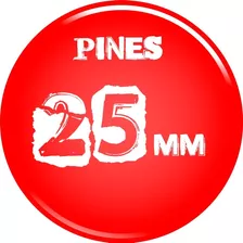 10 Pines Prendedor Personalizado De 25mm