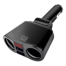 Carregador Usb Duplo, Adaptador Divisor De Soquete De 2 Vias