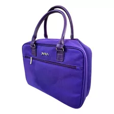 Bolsa Neceser Morado Jafra Para Mujer