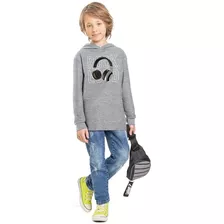 Camiseta Infantil Masculina Kyly Rock