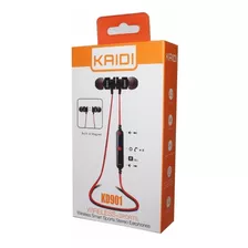 Fone De Ouvido Bluetooth Kaidi Kd901 Preto Original