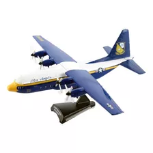 Avião De Transporte C-130 Hercules Blue Angel Daron 1/200