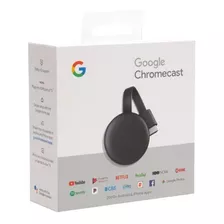 Google Chromecast Ga00439 3ª Geração Full Hd Envio Rapido
