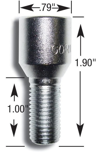 Seguros De Rin Marca Gorilla Para Vw Passat Cc Originales. Foto 3