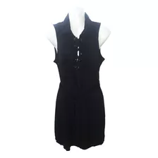 Vestido Guess Khloe Lace Up Dress Black Nuevo 